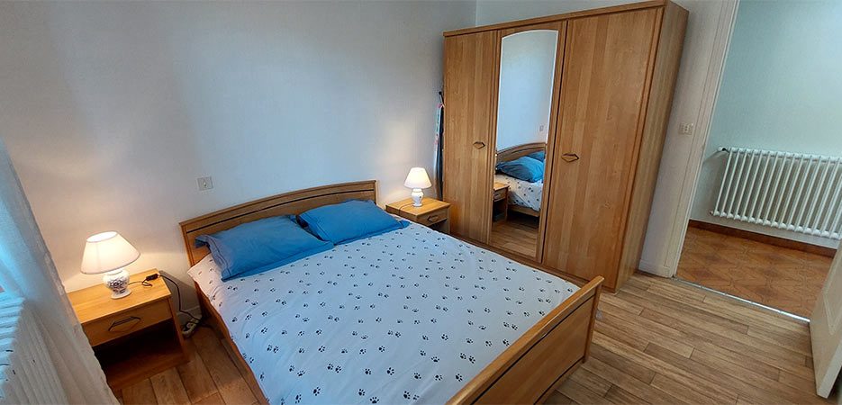 Gîte Le Pré Charville - Activités & Loisirs Chambre avec 1 lit double (160x200 cm)