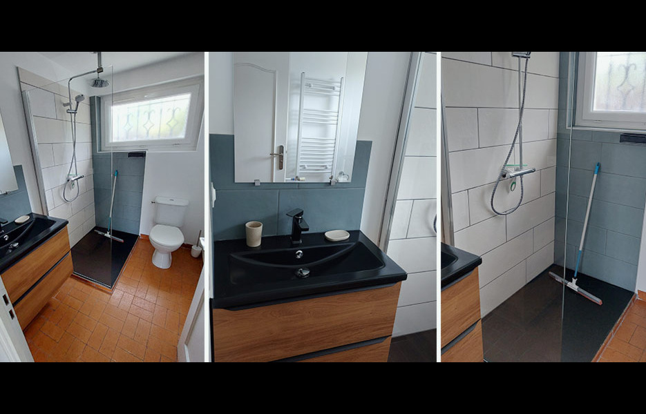 Gîte Le Pré Charville - Activités & Loisirs Salle de bain Le Mont Colombier